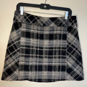 Free People plaid skirt Size 12
